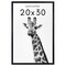 Americanflat Gallery-Style Picture Frame - Ideal Frame for Gallery Wall Display - Showcase Artwork, Prints, and Photos - Shatter Resistant Glass - Hanging Hardware with Drywall Anchor